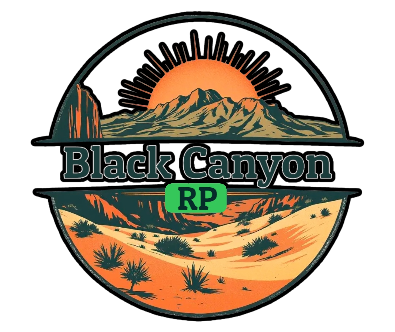 Black Canyon Roleplay Logo